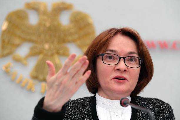 Глава Центрального банка России Эльвира Набиуллина. (NATALIA KOLESNIKOVA/AFP via Getty Images) | Epoch Times Россия