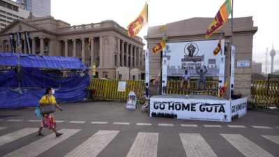 В Шри-Ланке введено чрезвычайное положение в преддверии выборов нового президента путём парламентского голосования