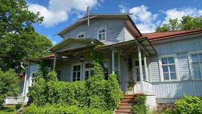 В Псковской области сгорела усадьба Римского-Корсакова