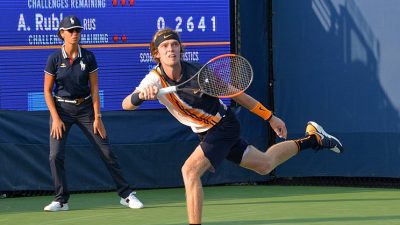 Россиянин Андрей Рублёв вышел во второй тур US Open 2022
