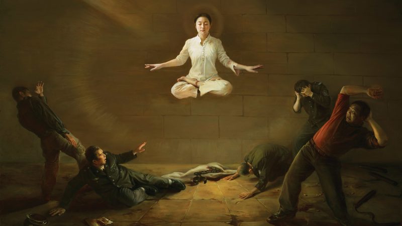 Картина называется «Потрясение», её написала художница китайского происхождения Сяопин Чен. | Epoch Times Россия