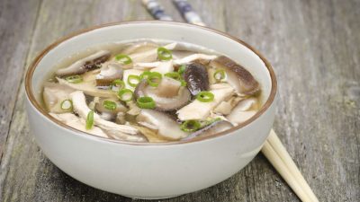 Грибной суп: иммунитет, железо и витамин D