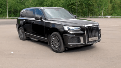 В Москве презентовали российский внедорожник представительского класса Aurus Komendant