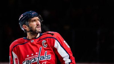 Российский хоккеист Александр Овечкин стал героем дня в столице США (видео)