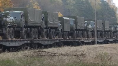 Зачем 9 тысяч российских военных едут в Беларусь? Скриншот/ВоенТВ Беларуси/youtube.com)