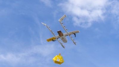 Доставка дроном еды одному клиенту привела к массовому отключению электроэнергии