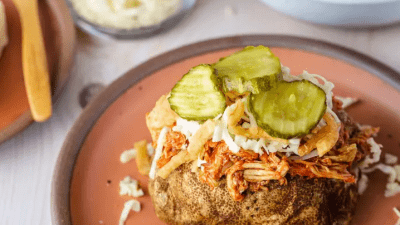 Осеннее блюдо: батончик из печёного картофеля