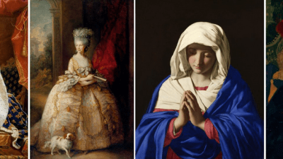 13 синих платьев с королевским колоритом