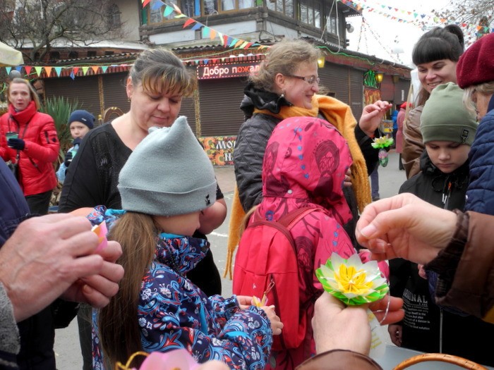 Первая новогодняя ёлка в сказочном Лукоморье в Севастополе