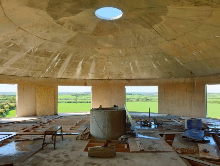 Башня во время реконструкции. (Courtesy of Rob Hunt)